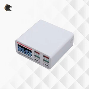 STAZIONE RICARICA 6 PORTE USB - USB-C fino a 65W FAST CHARGE - Foto 1 di 3