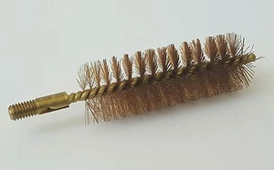 Cepillo de limpieza calibre .36 negro latón en polvo / orificio de bronce hilo 10x32 - Imagen 1 de 1