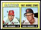 1967 Topps Cardinal's Rookikes Cosman-Hughes St St. Louis Cardinals #384