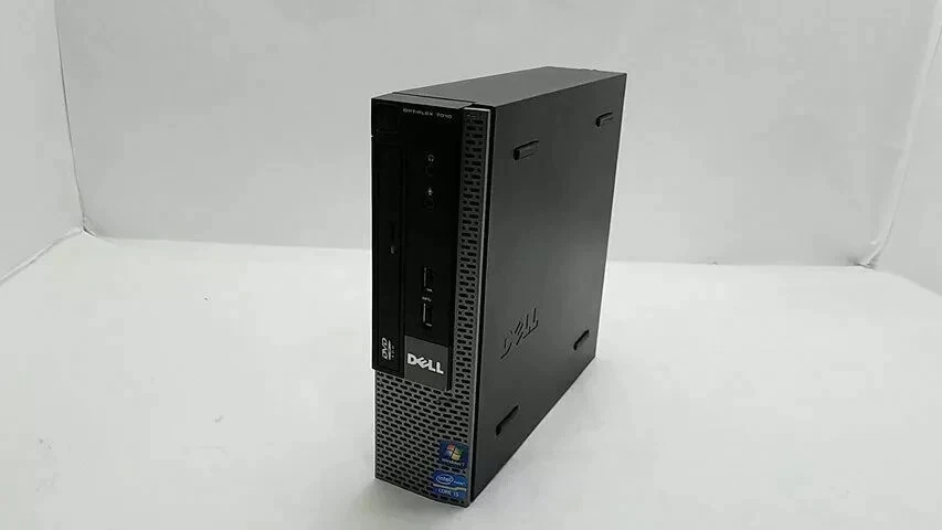 Dell OptiPlex 7010 Desktop USFF Intel i5- 3rd gen 8GB RAM 320GB HDD WIN 7 - Image 1 of 4