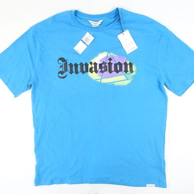 CAMISETA ONCE PARIS DRESDEN AZUL XL INVASIÓN PINTURA SPRAY ARTE HOMBRE NUEVA CON ETIQUETAS NUEVA Foto 1 de 4