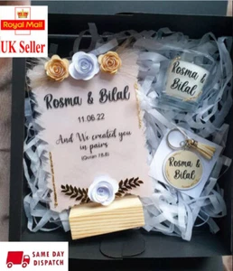 Gift Box/Pamper Hamper/Wedding Gift/Mother Gift/Bride/Groom/Eid Gift/Marriage - Picture 1 of 3