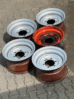 Nur noch 2 Original Unimogfelgen 406er für Trommelbremsen - Bild 1 von 2