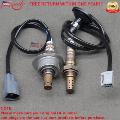 2X Sensor de oxígeno O2 para Toyota Corolla 2009-2010 1,8 L aguas arriba + aguas abajo EE. UU. Foto 1 de 4