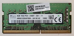 NEW - Originale Acer Aspire A315-21 A315-31 8GB di RAM PC4-2400T KN8GB0G0469 - Foto 1 di 3