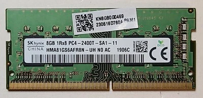 NEW - Original Acer Aspire A315-21 A315-31 8GB RAM Memory PC4-2400T KN8GB0G0469  - Image 1 of 3
