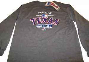 Property of Texas Rangers MLB Authentic Collection L/S T-Shirt New! Youth SMALL - Picture 1 of 1