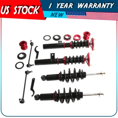 Kits de reducción de suspensión Coilovers para Golf MK5 2003-07 Amortiguadores Puntales Ajustables Foto 1 de 4