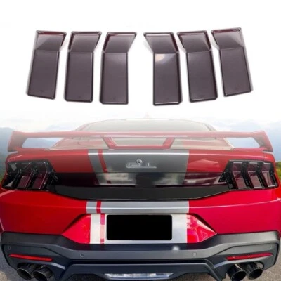 Protector de lámpara de luz trasera Jogon Ford Mustang GT S650 Dark Horse Ecoboost 24-25 Foto 1 de 4