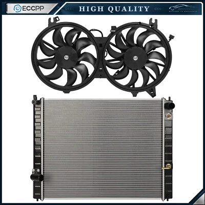 Electric Engine Radiator Cooling Fan Kit For 2009 Infiniti FX35 EX35 - Изображение 1 из 4