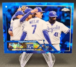 2023 Topps Chrome Sapphire Edition - #134 Kansas City Royals Bobby Witt Jr - Bild 1 von 2
