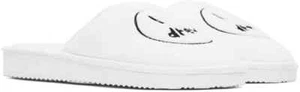 Zapatillas DREW HOUSE Blanco Pintado Mascota Vellón S-M Hombre 5-8 - Imagen 1 de 7