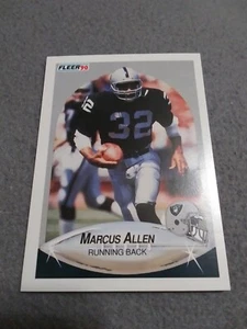 1990 Fleer Football Marcus Allen #249 Raiders - Picture 1 of 1