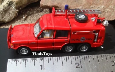 Oxford 1/76 Range Rover TACR2 Airfield Fire Crash Rescue Mark 2 RNAS 76TAC007 - Image 1 of 4