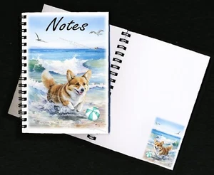 Corgi Dog Notebook/Notepad + small image on every page by Starprint - Picture 1 of 1