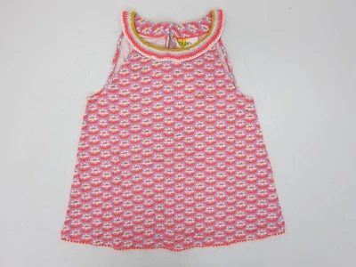 Boden Girl's Printed Jersey Tank 9-10Y Purple Lotus Flower  NWT - Imagem 1 de 3