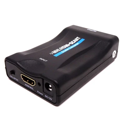VINCIANN Convertitore video trasformatore HDMI SCART adattatore analogico digitale TV DVD