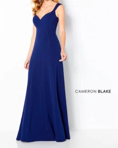 Cameron Blake Mother of the Bride 220642 Sleeveless Beaded Sz. 16 (SAMPLE) - Picture 1 of 7