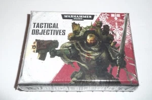 Warhammer 40,000 Tactical Objectives Cards Set 40k Games Workshop NEW - Picture 1 of 2