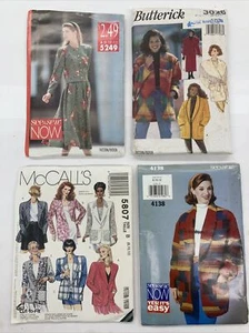 Vintage 90s Uncut Factory Folded Lot Of 4 Patterns Size 8 10 12 C19AA - Picture 1 of 9