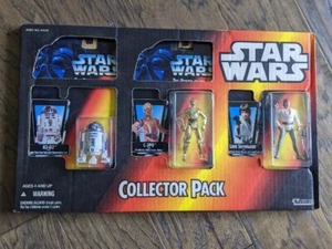 1996 Kenner Toys Star Wars Collector Pack R2-D2, C-3P0, & Luke Skywalker - Picture 1 of 2
