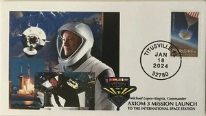 AFDCS Space X Axiom 3 Mission Launch Michael Lopez-Algeria Commander 1-18-2024 - Picture 1 of 1