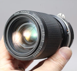 NIKON ZOOM-NIKKOR 35-105MM F/3.5-4.5 AI-S WITH CAPS - Picture 1 of 8