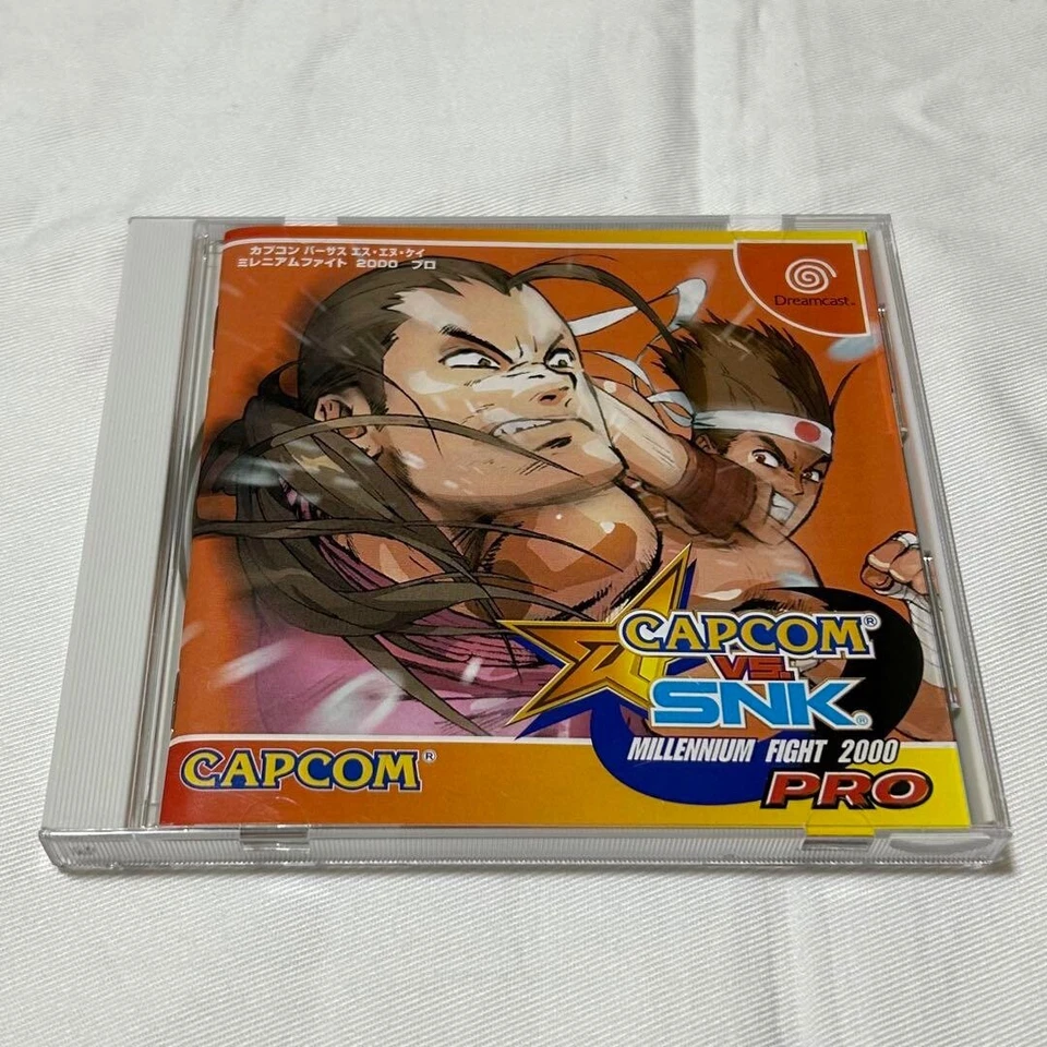 CAPCOM VS SNK MILLENNIUM 2000 PRO Fighting Game Edition Japanese Edit Good GP - Image 1 of 2