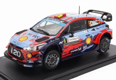 MODELLINO AUTO STATICO HYUNDAI I20 WRC SORDO RALLY ITALIA 2019 HACHETTE 1/24 - Immagine 1 di 3