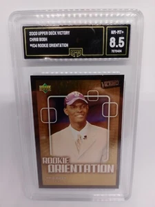 2003 Upper Deck Victory Chris Bosh #104 Rookie Orientation GMA 8.5 NBA Card  - Picture 1 of 2