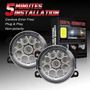 Fit For Subaru BRZ 2013-2016 Clear Lens Pair Bumper Fog Light Lamp Replacement - Picture 1 of 11