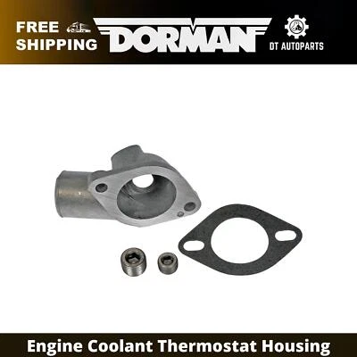 Carcasa termostato refrigerante motor Dorman panel Chevrolet C20 1967 Foto 1 de 4