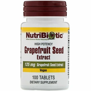 Grapefruit Seed Extract, 125 mg, 100 Tablets - Picture 1 of 1