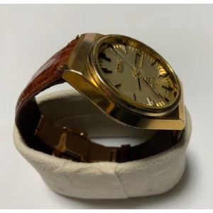 Vintage [Near Mint] Seiko Superior 4883-8100 Gold Quartz Herrenuhr JAPAN - Bild 1 von 10