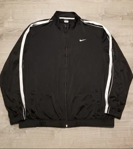 Nike Track Jacket Mens 3XLT Full Zip Long Sleeve Mock Neck Pockets 3XL Tall - Picture 1 of 4
