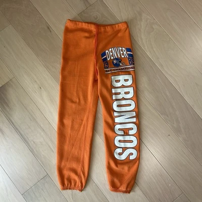 Pantalones deportivos medianos vintage de los Denver Broncos 1989 AFC Camps para mujer Foto 1 de 4
