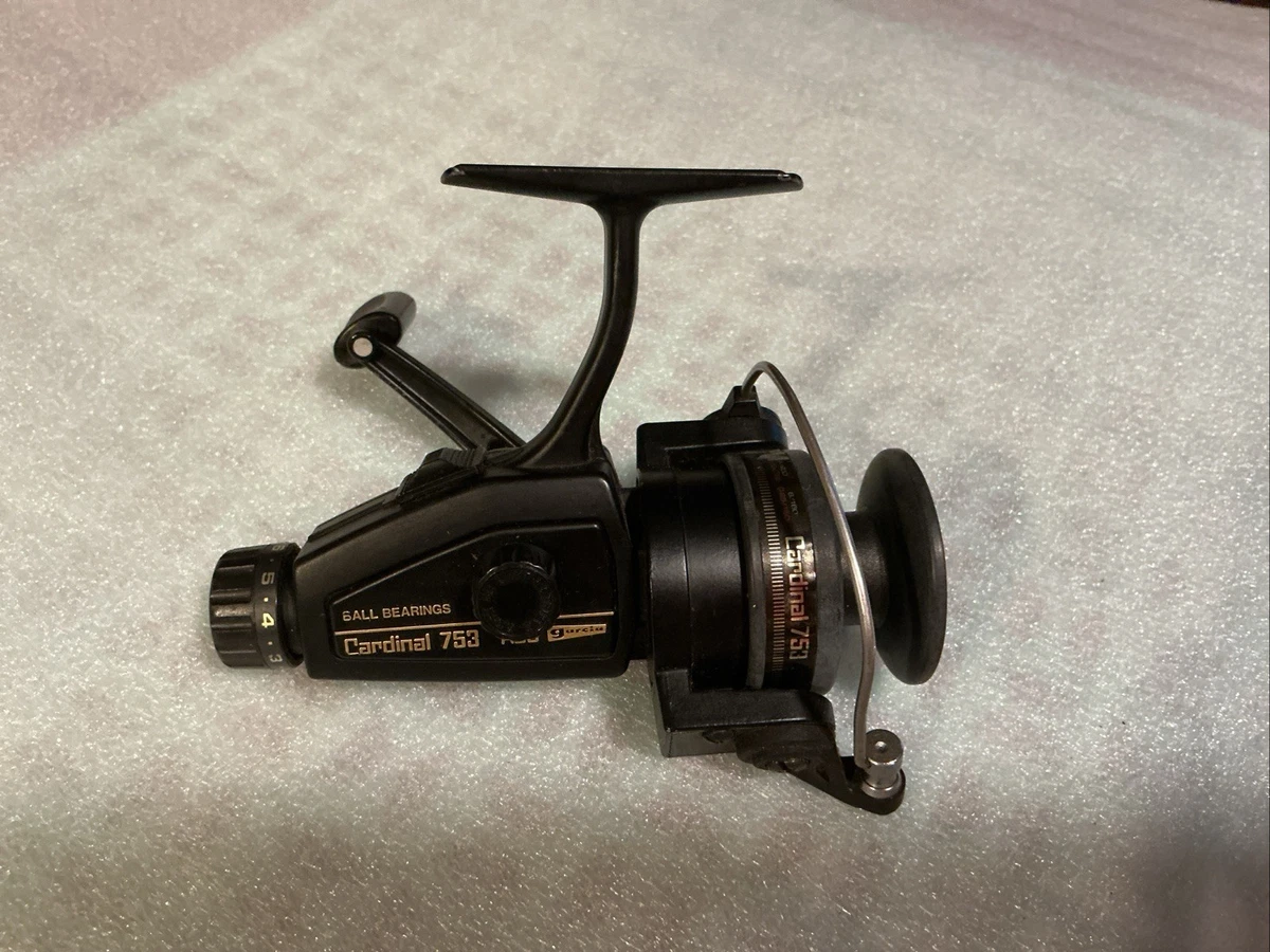 Abu Garcia Cardinal 753 Indiana Vintage Spinning Fishing Reels for