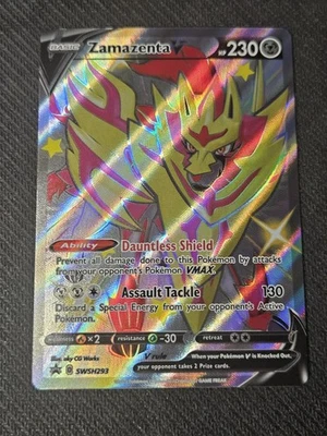 Zamazenta V (Shiny) SWSH293 SWSH: Sword & Shield Promo Cards Holo - Image 1 of 4