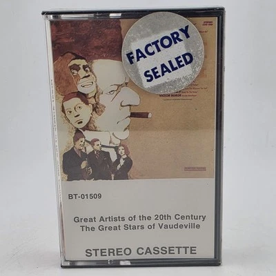 Great Artists OF The 20th Century Of Vaudeville Cassette - Sealed *Buy2Get1Free* - Image 1 of 4