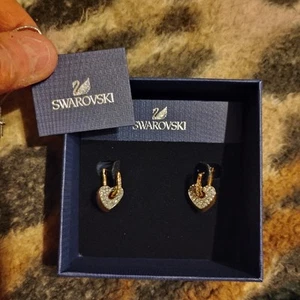 Swarovski Pink Heart earrings 5190213 - Picture 1 of 6