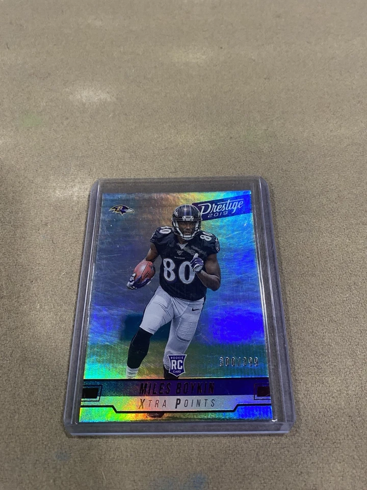 2019 Panini Prestige Rookie Xtra Points Red /399 Miles Boykin #266 Rookie RC - Image 1 of 1