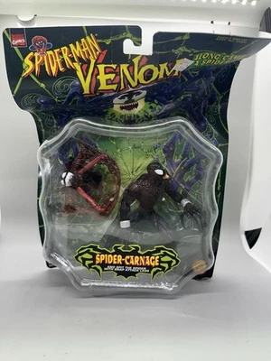 Figura de acción Spider-Man/Venom🕷SPIDER-CARNAGE Along Came A Spider Toy Biz '97🕷 Foto 1 de 4