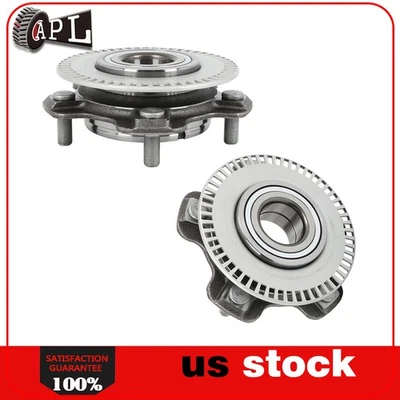 2X Cojinetes de cubo de rueda delanteros izquierdo y derecho para Suzuki XL-7 2,7 L 2002 2003-2006 Foto 1 de 4