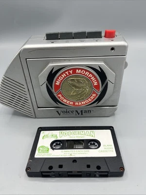 Power Rangers Voiceman Voice Changer Cassette Player/Recorder W/tape Untested - Image 1 of 4