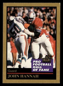 1991 Enor Pro Football HOF John Hannah #57 New England Patriots - Picture 1 of 2