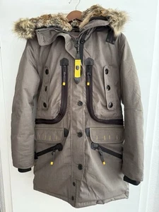 Wellensteyn Neu Jacke Mantel Damen Seewolf Lady M Daunen Saltpepper ungetragen - Bild 1 von 10