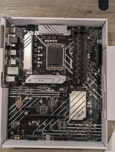 Placa madre ASUS Prime B660-PLUS D4 LGA1700 (sin WiFi) + enfriador Hyper 212 Halo negro - Imagen 1 de 5
