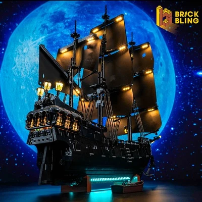 BrickBling Licht für LEGO Captain Jack Sparrows Piratenschiff 10365 (Std) DIY
