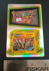 Vintage Holographic Prism Vending Machine Sticker Wacky Packages Special Edition - Picture 1 of 3