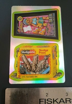 Vintage Holographic Prism Vending Machine Sticker Wacky Packages Special Edition - Image 1 of 3